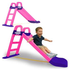 JAMARA Tobogán Funny Slide Rosa – de plástico Resistente, c…