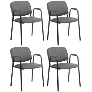 CLP Set De 4 Sillas Confidente Ken Pro Tapizadas En Polipie…