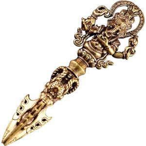 Keuyeo Vajra Dorge De Latón Hecho a Mano, Herramienta Ritua…