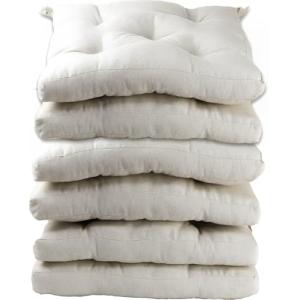 MORE FREE- Pack 6 Cojines para Silla,Cojin de Asiento Decor…