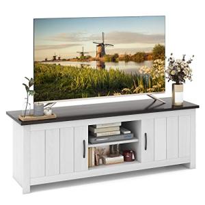 COSTWAY Mueble TV de hasta 65 Pulgadas, Muebles de Salón de…