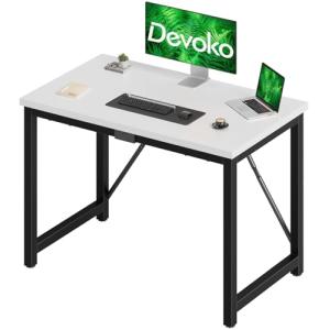 Devoko Escritorio pequeño para Ordenador, 100 x 50 x 73 cm…