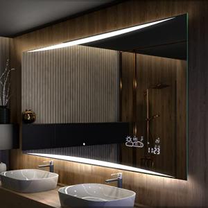 A ARTFORMA 120 x 80 cm Espejo de Baño con Iluminación LED -…