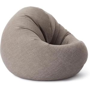 Lumaland Puff Pera Redondo Grande 120 x 80 x 75 cm | con Re…