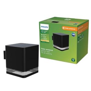 Philips - Virona aplique solar de pared, iluminación exteri…