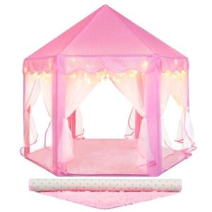 JungleDove Tienda Campaña Infantil Castillo de Princesa Ple…