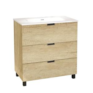 Baikal Mueble de Baño Tail. Conjunto de Baño de 3 Cajones c…
