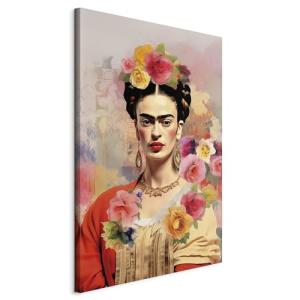 murando - Cuadro en Lienzo Frida Kahlo 80x120 cm 1 pieza -…