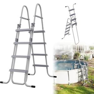 Froadp Escalera de piscina para piscinas elevadas de hasta…