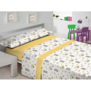 Hosteline Juego de Funda nórdica FLO Multicolor Cama de 105…