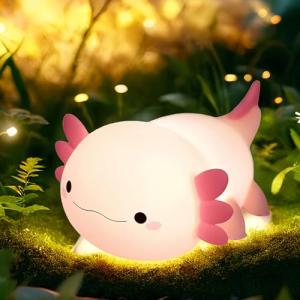 Almaxi Luz Nocturna Infantil, Axolotl Luz Nocturna, Lampara…