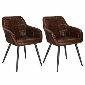 WOLTU 2 x Sillas de Comedor Nordicas Estilo Vintage Juego d…
