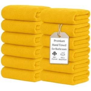 The Towels Haven Toallas de mano para baño [12 unidades] 16…