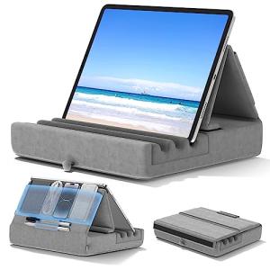 KDD Soporte de Almohada para Tablet, Soporte iPad Plegable…