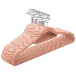 SONGMICS Percha de Terciopelo, Juego de 20, Antideslizantes…