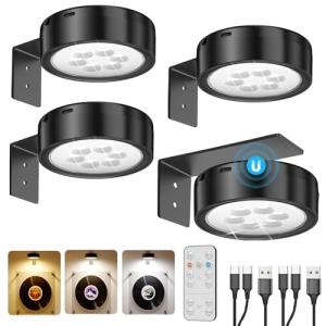 Apliques LED Interior para Cuadros Recargable USB, 2600mAh…