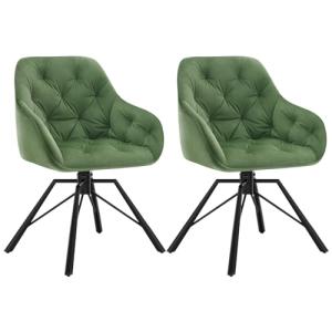WOLTU Sillas de Comedor Giratorias Pack 2, Sillas de Cocina…