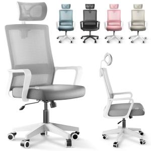 JUPPLIES Silla Escritorio Ergonomica - Silla Oficina Ajusta…