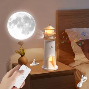 HuaMuDM Decoración de Faro,Lámpara de Faro,Lampara Faro Pro…