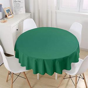 Chickwin-Shop Mantel Redondo para Mesa Impermeable y Antima…