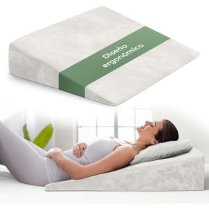 Well B4 Cojín cuña ergonómico para Cama y sofá, Almohada cu…