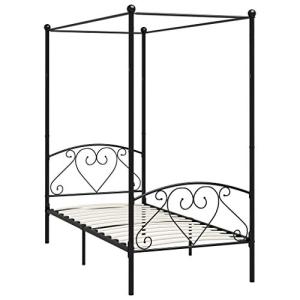 vidaXL Estructura de Cama con Dosel Dormitorio Casa Robusta…