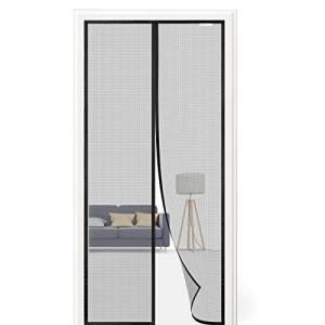 Mosquitera magnética para puerta, 140 x 210 cm, mosquitera…