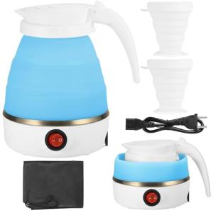 VicBou Tetera Electrica Plegable, Hervidor de Agua Portátil…