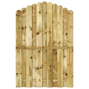 vidaXL Puerta Arqueada de Jardín Cancela Patio 100x150 cm M…