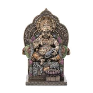 BY SIGRIS Figura Dios Kubera Crudo de Resina 19 * 9 * 13cm…