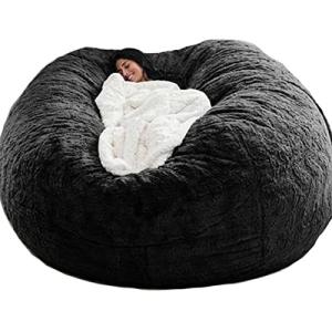 Puf, Bean Bag XXL mullidos y tiernos Funda para sillón para…