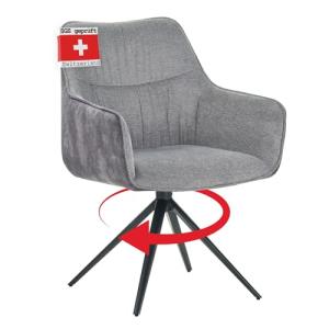 Albatros PULA - Silla giratoria moderna para comedor, cocin…