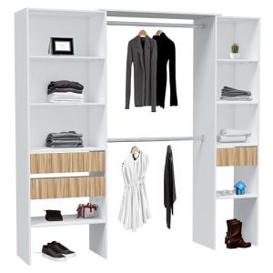 Miroytengo Mueble Vestidor Ethna Armario Dormitorio Color B…