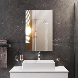 Sqinor Espejo Baño Sin Marco 40x60 cm, Espejos Rectangular…