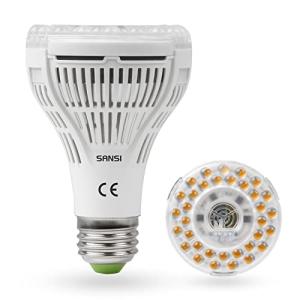 SANSI Lampara de Plantas, Bombilla de Crecimiento LED 15W E…