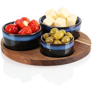 com-four® Juego de Servir de 4 Piezas - Juego de tazones co…