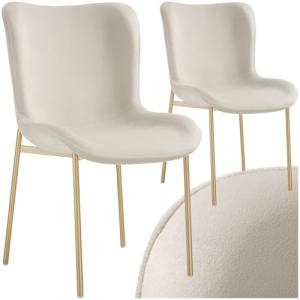 TecTake® Sillas Comedor, Diseño Escandinavo, Respaldo Alto,…