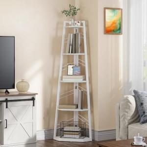 YITAHOME Estantería de estilo industrial con 5 niveles, est…