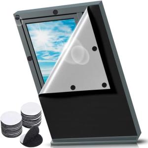 Persiana Opaca Portátil Estor Opaco para Ventana,Tela Oscur…