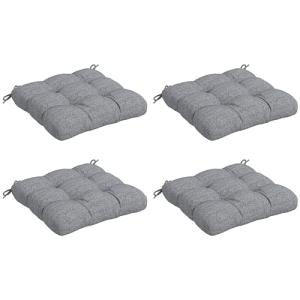 Outsunny Conjunto de Cojines para Sillas de Comedor 48x48x1…