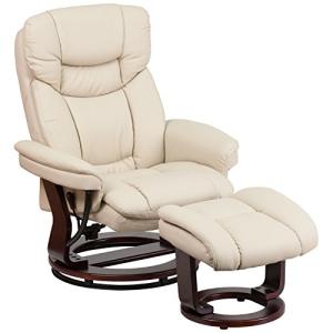 Flash Muebles contemporáneos Negro Piel sillón reclinable/o…