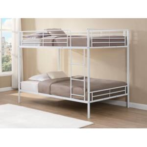 Vente-unique - Litera - 2 x 120 x 190 cm - Blanco - DUOTIS…