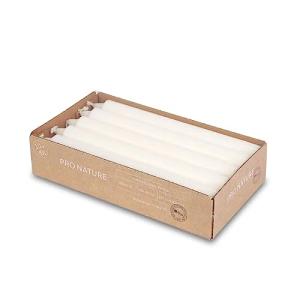 Müller Kerzen PRO NATURE Velas de estearina - Blancas - 2,2…