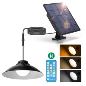 Aigostar Luz Solar Exterior con Sensor Movimiento 50W 500LM…
