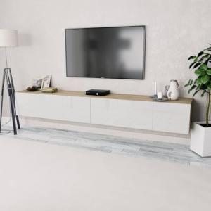 IKAYAA Mueble TV Suspendido 240 x 40 x 34 cm Mesa TV Flotan…