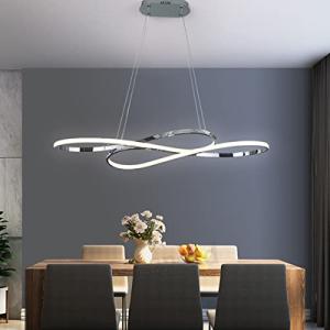 Lanekd Candelera de sala de estar de suspensión LED, lámpar…
