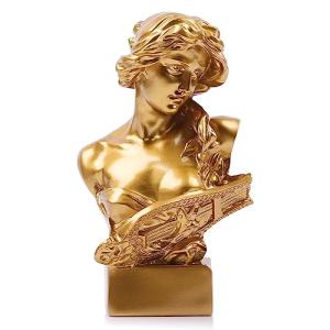 LCCCK Escultura de estatua de afrodita dorada de 6 pulgadas…
