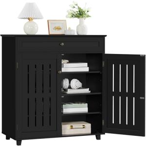 Yaheetech Mueble Zapatero de 2 Puertas Armario de 4 Niveles…
