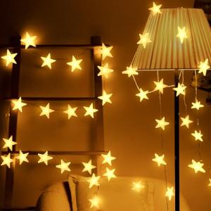 Uping Guirnalda Luminosa | 30 Estrellas, 4.35 Metros | Func…