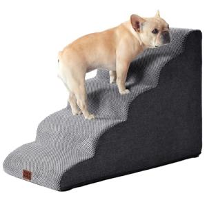 EHEYCIGA Escalera para Perros Pequeños 5 Peldaños, Rampa pa…
